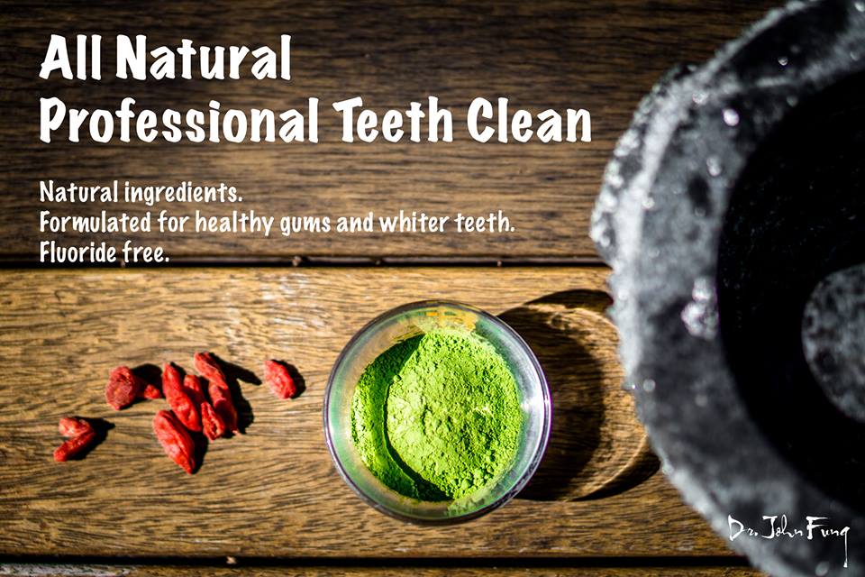 all natural professional teeth clean